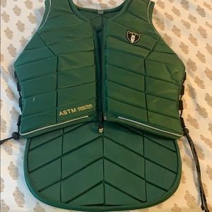 Equestrian safety vest